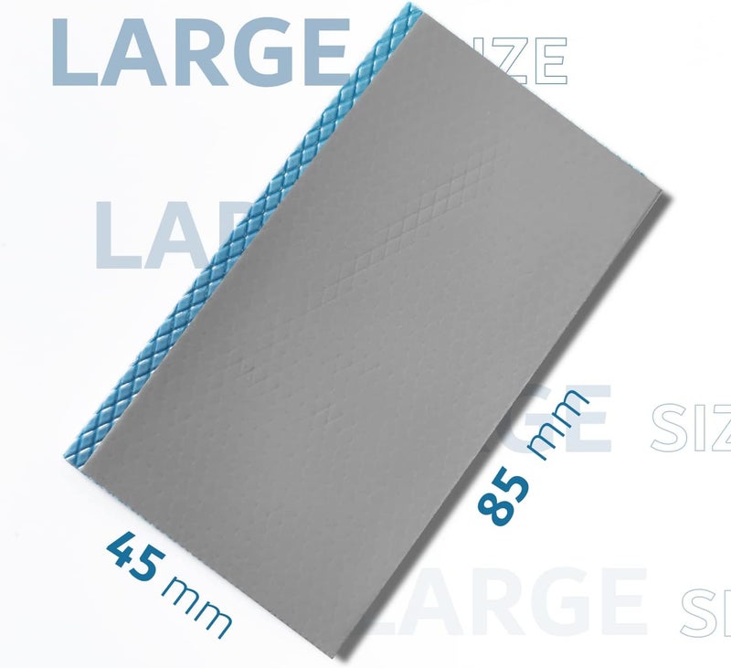 Aairhut Thermal Pad 13W/mK [0.5~3mm], 85x45x2.5mm Silicone Cooling Pad Non Conductive Heat Resistance Extreme Odyssey Cover with Dual Self-Adhesive Films for PC Laptop PS4/PS5/CPU/GPU/Computer - Image 5